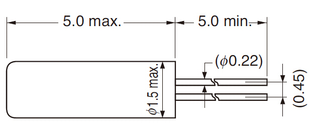 VT-150-F晶振尺寸